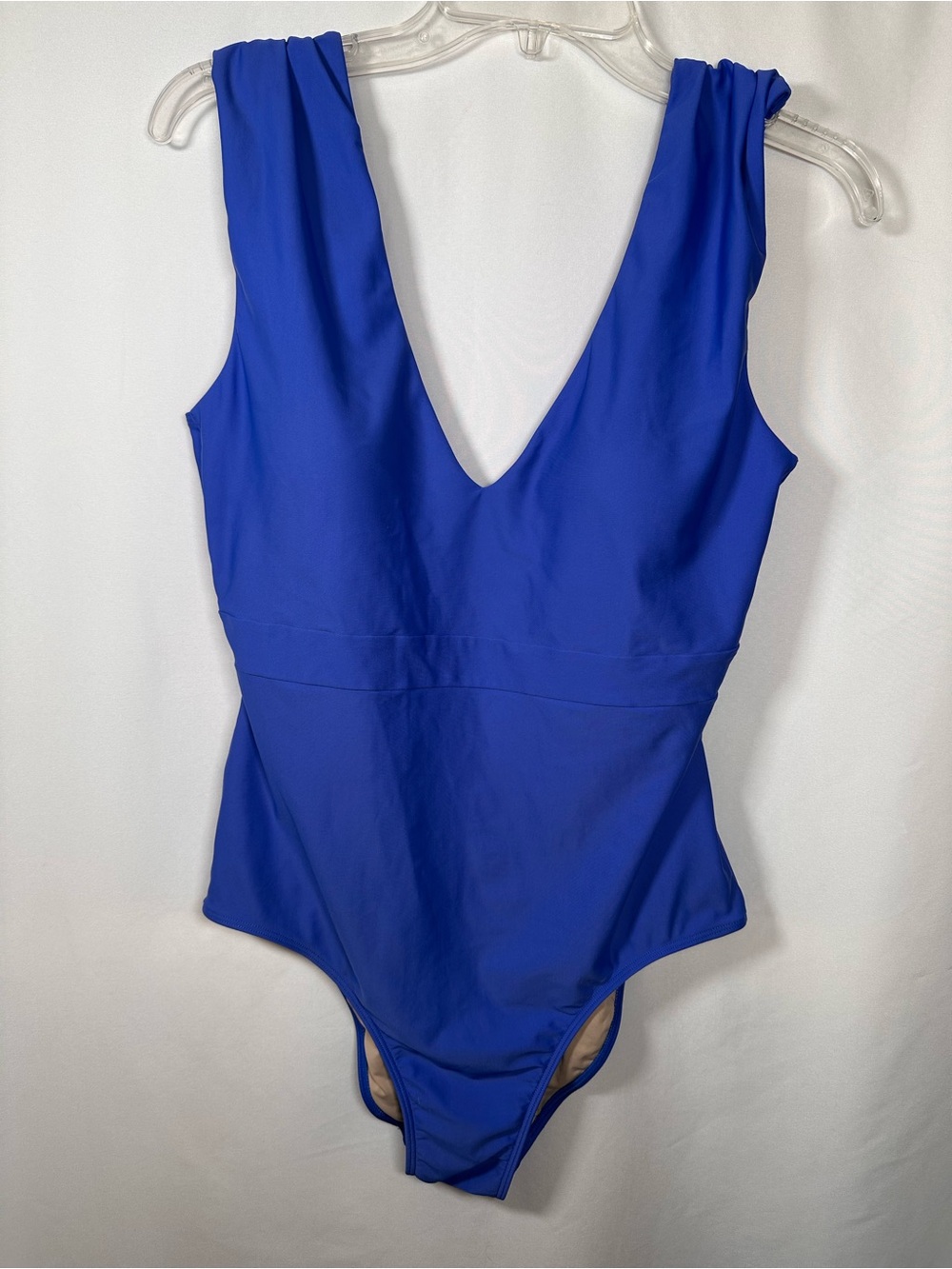 Summersalt The Ruched Backflip One Piece Swimsuit Bathing Suit Blue Size 10